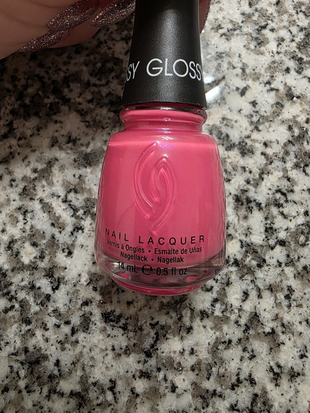 China Glaze Glossy Pink Nail Lacquer